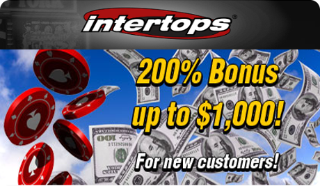 Welcome Bonus - Poker.Intertops.eu